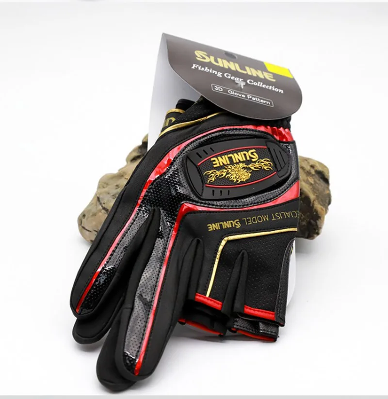 Cycling Glove Padded - 2023 جديد Sunline الرجال الجلود المضادة