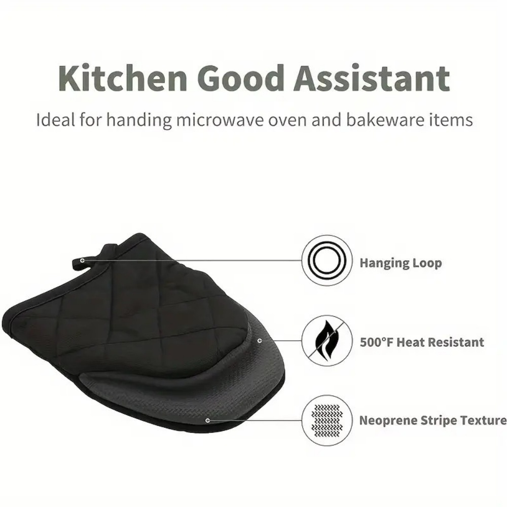 قفازات الفرن 500 ° قفازات الفر - مراجعة Oven Mitt Silicone وسعره