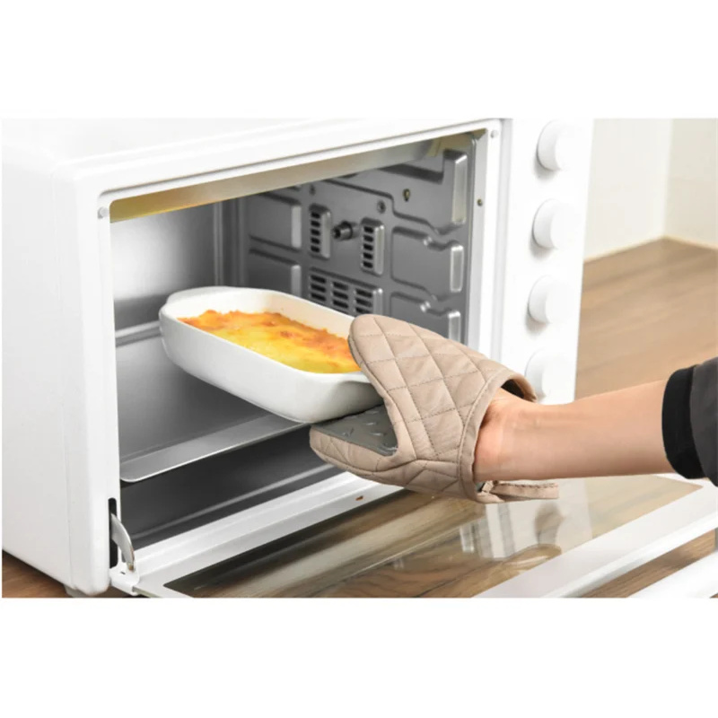 1 قطعة المطبخ مكافحة تحرق قفاز - مراجعة Oven Mitt Silicone وسعره