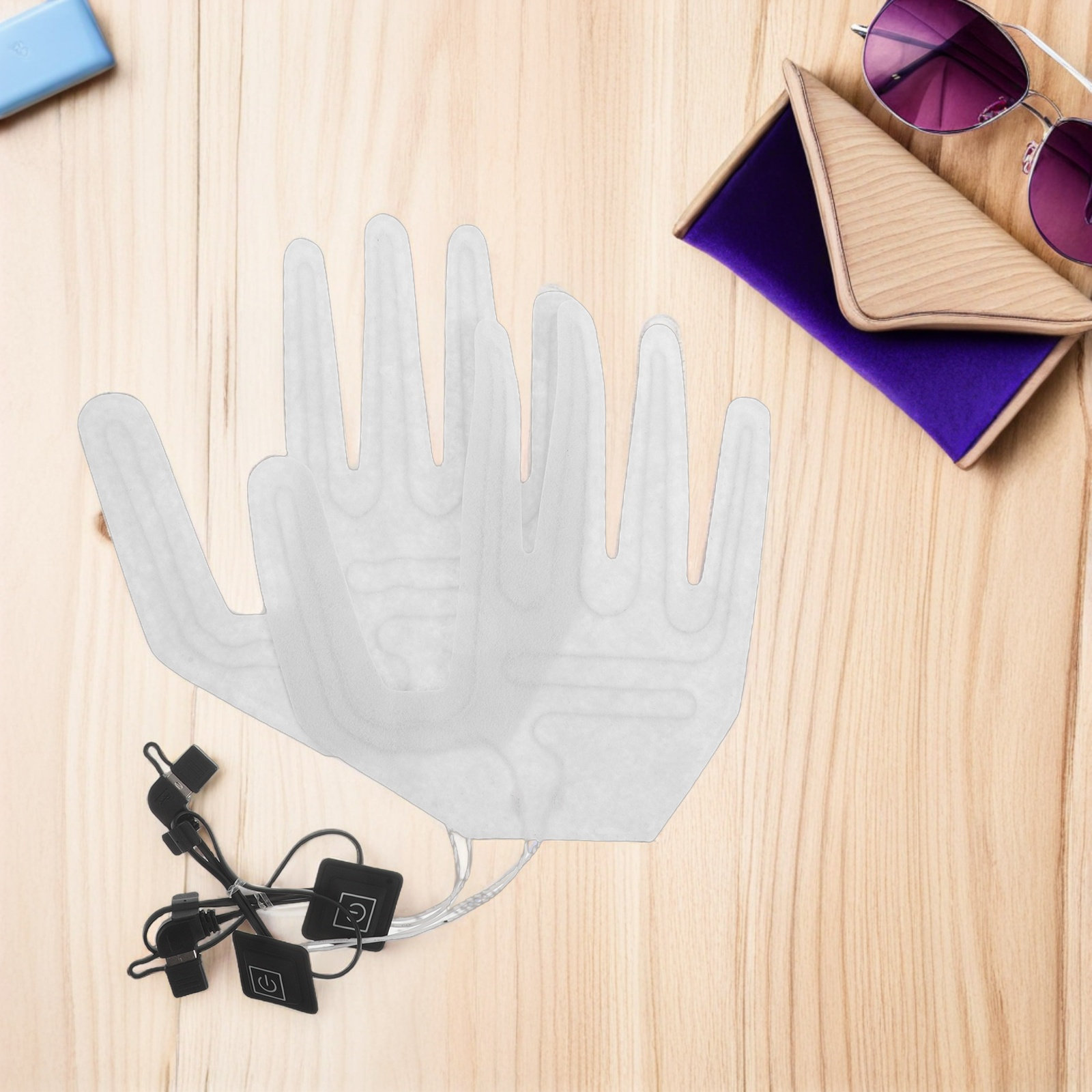 قطعتان من وسادات التدفئة الكهر - مراجعة Cycling Glove Padded وسعره