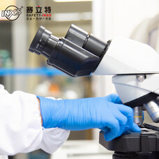 100 قطعة من قفازات الفحص الزرق - مراجعة Exam Glove Nitrile وسعره