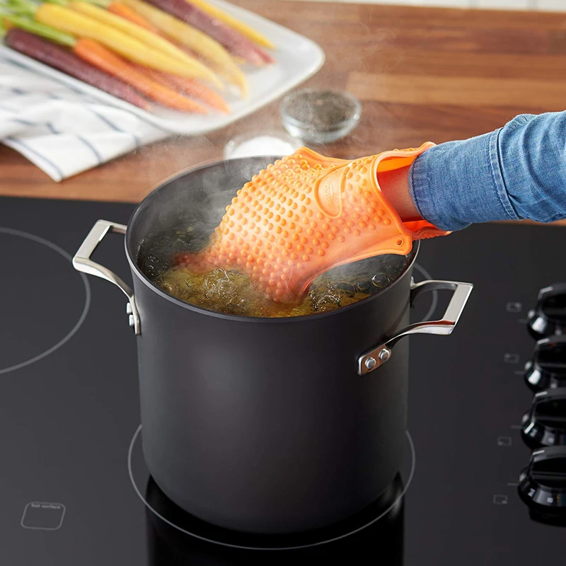 قفازات سيليكون للشواء والخبز،  - مراجعة Oven Mitt Silicone وسعره