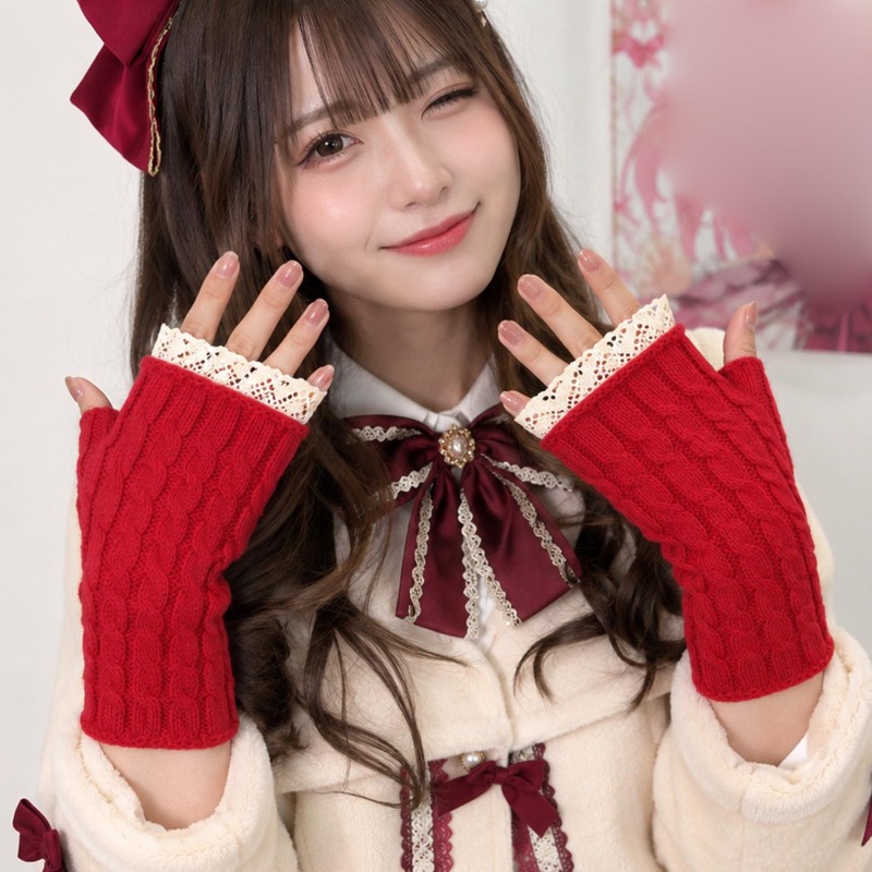 قفازات نسائية بدون أصابع من ال - مراجعة Fingerless Glove Knit وسعره