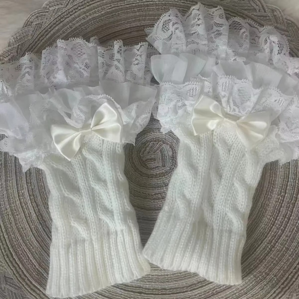 زوج واحد من أكمام اليدين المزي - مراجعة Fingerless Glove Knit وسعره