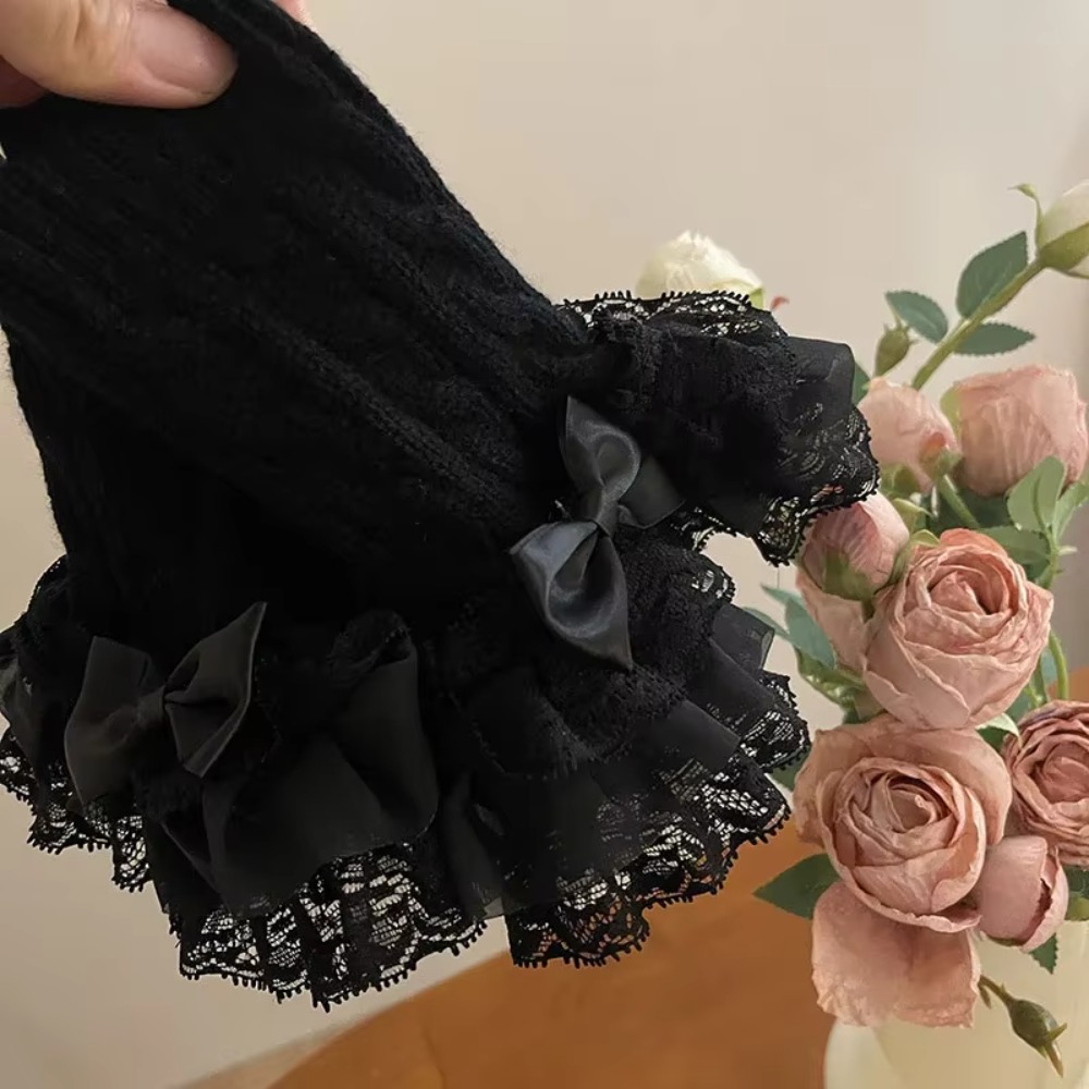 زوج واحد من أكمام اليدين المزي - مراجعة Fingerless Glove Knit وسعره