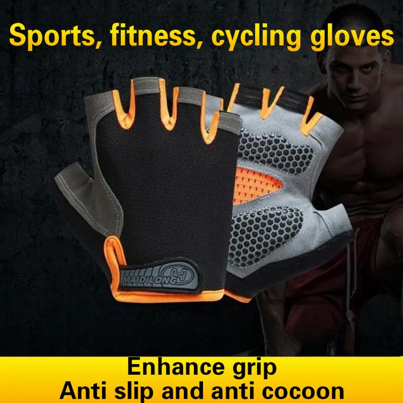 قفازات ركوب الدراجات نصف الإصب - مراجعة Cycling Glove Padded وسعره
