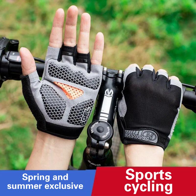 قفازات ركوب الدراجات نصف الإصب - مراجعة Cycling Glove Padded وسعره